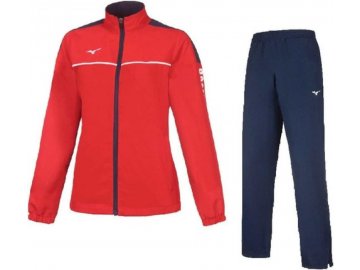 wom micro tracksuit w red navy 3xl