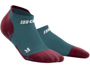 Ultralight No Show Socks petrol darkred WP269Y WP369Y front