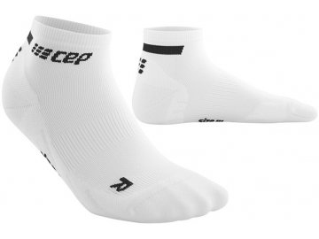 The Run Socks Low Cut white WP2A0R WP3A0R front