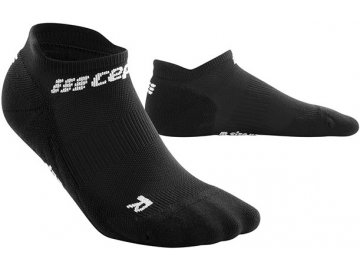 The Run Socks No Show black WP265R WP365R front