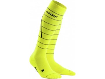reflective socks neon yellow wp40fz wp50fz front