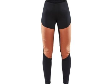 w kalhoty craft adv subz tights 2 cerna s oranzovou 5