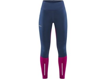 w kalhoty craft adv essence wind tights modra s ruzovou 6
