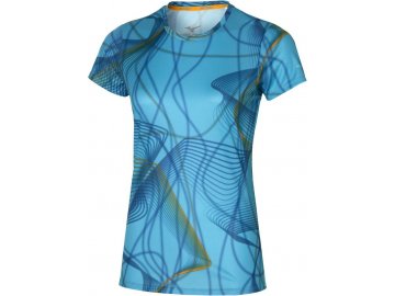 graphic tee milky blue xl