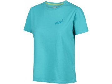 inov 8 graphic tee footprint w teal zelena 1