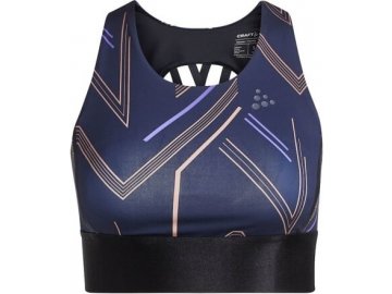 top craft adv hit padded sport top tmave modra