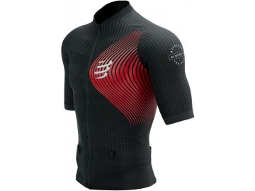 trail postural ss top m black red s