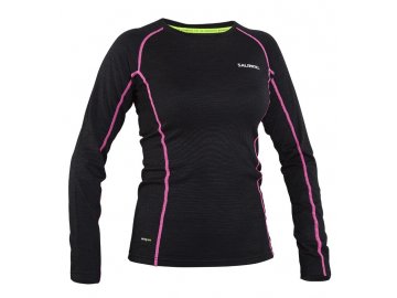 SALMING Running LS Tee Wool Women Grey (Velikost textilu L)