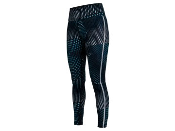 SALMING Run Split Tights Women Deep Teal AOP (Velikost textilu XS)