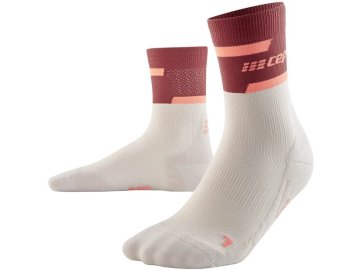 The run socks mid cut v4 red off white WP2CCR WP3CCR front