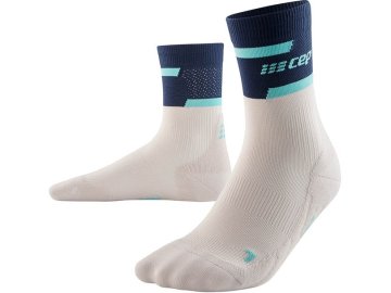 The run socks mid cut v4 blue off white WP2CDR WP3CDR front