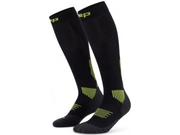 core run socks tall 5 0 black lime wp70lr wp80lr front 2 white 4to5