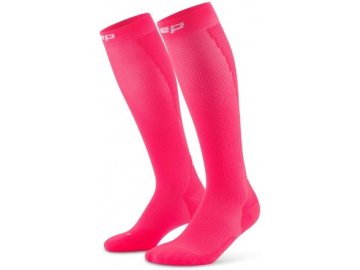 core run socks tall 5 0 pink wp704r front 2 white 4to5