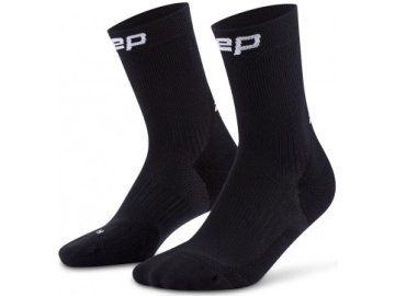 core run socks mid cut 5 0 black wp7c5r wp8c5r front 2 white 4to5
