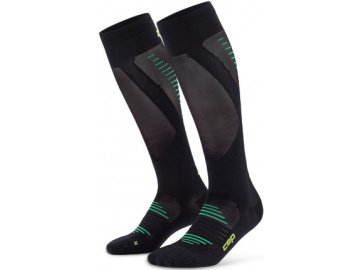 pro run ultralight socks tall black wp705p wp805p front 2 white 4to5