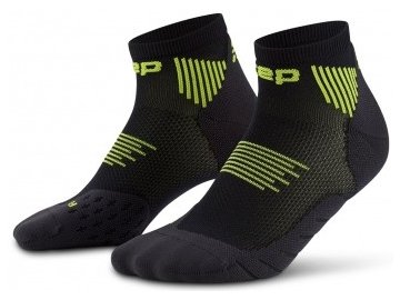 core run socks low cut 5 0 black lime wp7alr wp8alr front 2 white 4to5