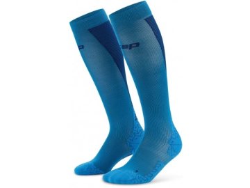 core run ultralight socks tall 4 0 blue dark blue wp703l wp803l front 2 white 4to5