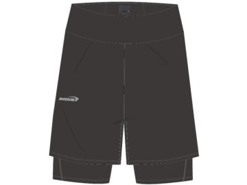 inov8 airlite 2in1 short m black cerna