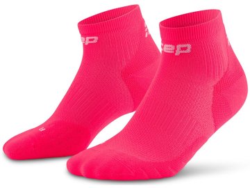 Core Run Socks Low Cut 5 0 pink WP7A4R WP8A4R front 2 white 4to5