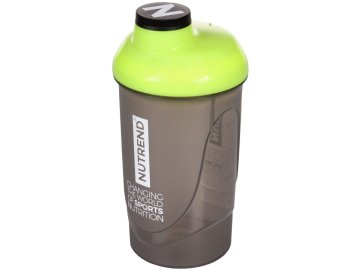Sportovní shaker Nutrend 600ml - šedý