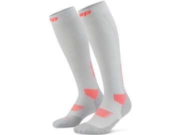 cep core run socks tall 5 0 grey wp702r wp802r front 2