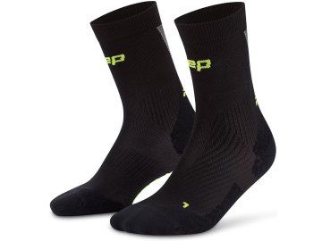 core run ultralight socks mid cut 4 0 black grey wp7cvl wp8cvl front 2 white 4to5