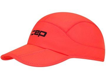 cep core run foldable cap neon coral w5mdst u front 02