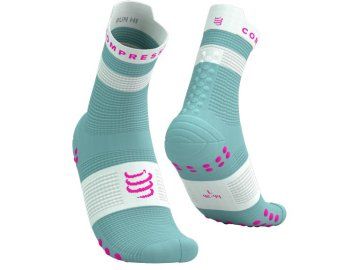 pro racing socks v4 0 run high ether neon pink t2