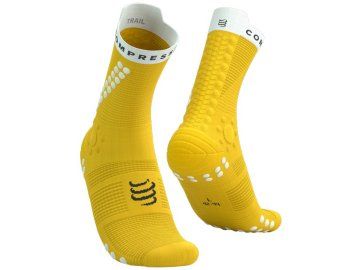 pro racing socks v4 0 trail lemon white t3