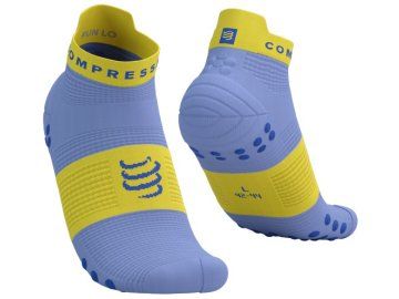 pro racing socks v4 0 run low jacaranda maize t1