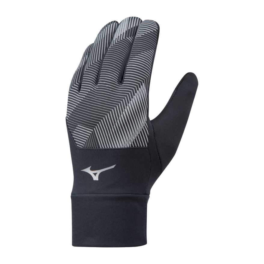 Běžecké rukavice Mizuno Windproof Glove J2GY8551Z91 S