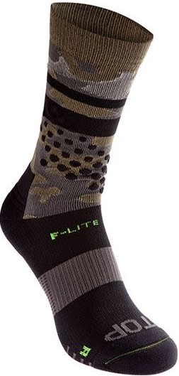 Běžecké ponožky Inov-8 F-LITE CREW SOCK - khaki S