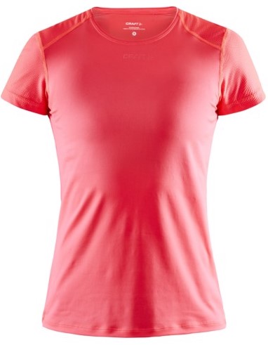 Běžecké tričko CRAFT ADV Essence Slim SS - červené L