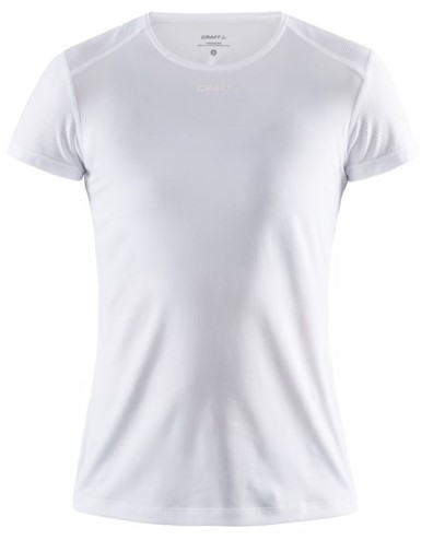 Běžecké tričko CRAFT ADV Essence Slim SS - bílé M
