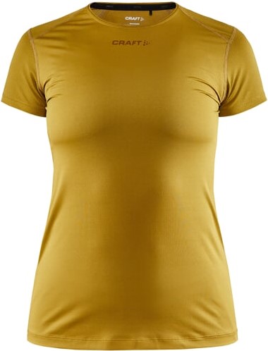 Běžecké tričko CRAFT ADV Essence Slim SS - žluté XL