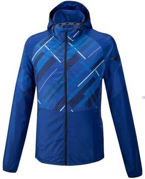 Běžecká mikina Mizuno Printed Hoodie Jacket K2GE057021 S