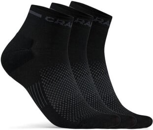 Běžecké ponožky CRAFT CORE Dry Mid - tři páry 34-36