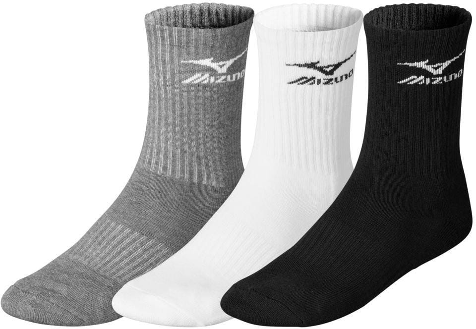 Tréninkové ponožky Mizuno Training 3P Socks 32GX6A54Z99 - tři páry S