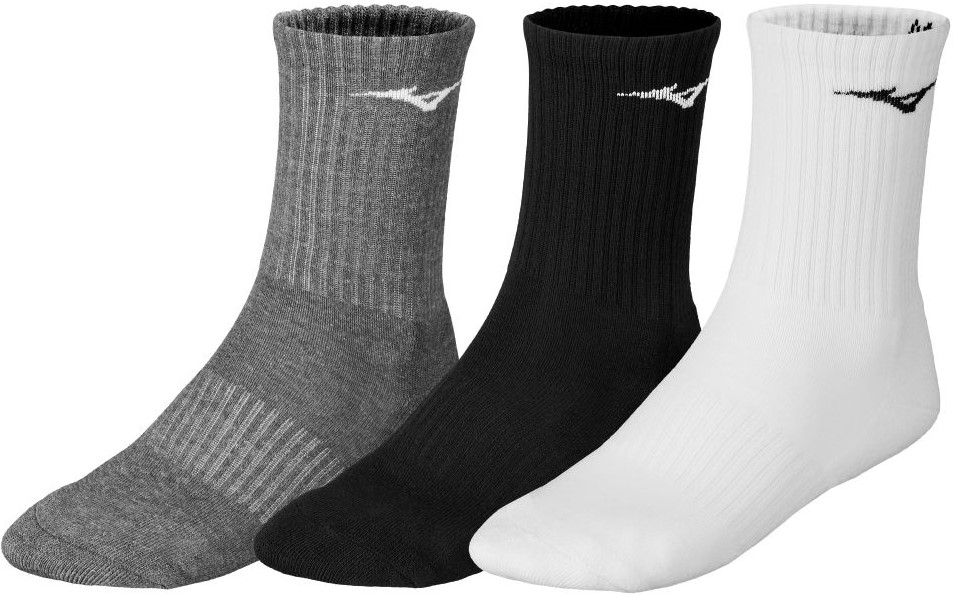 Tréninkové ponožky Mizuno Training 3P Socks 32GX2505Z99 - tři páry S