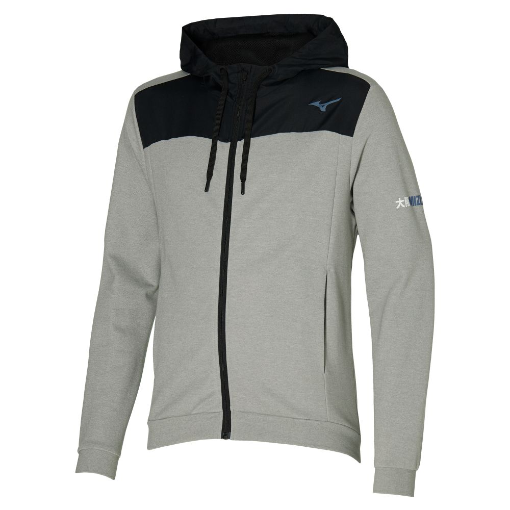 Běžecká bunda Mizuno Sweat Jacket K2GC200105 S