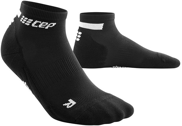 CEP dámské kotníkové běžecké kompresní ponožky 4.0 - black II (EUR 34-37)