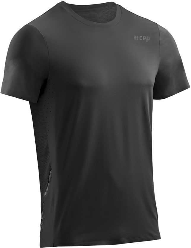 CEP pánské běžecké tričko s krátkým rukávem - black M