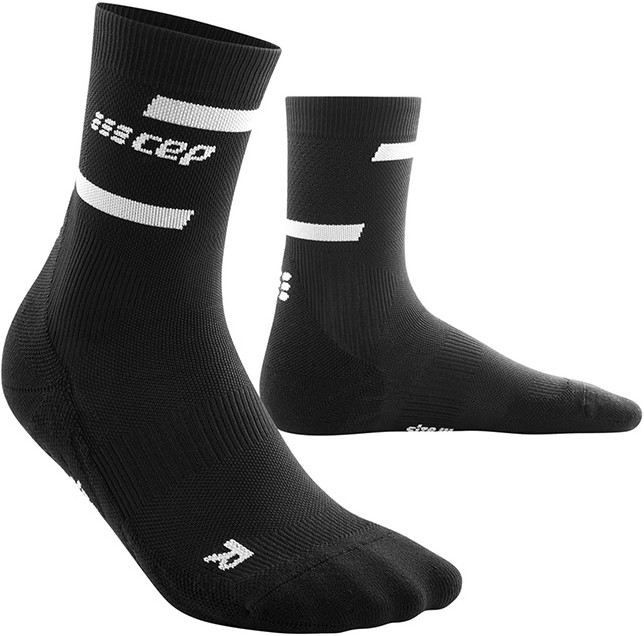 CEP pánské běžecké kompresní vysoké ponožky 4.0 - black IV (Vel. chodidla 42-45)