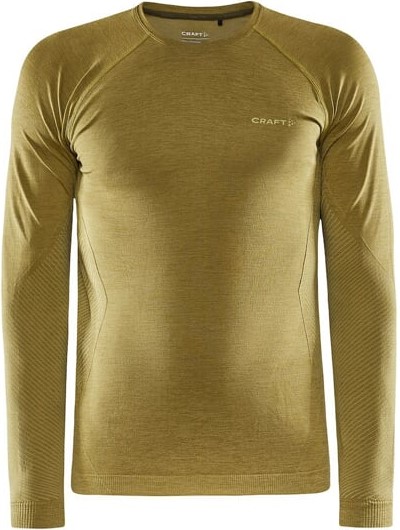 Běžecké tričko CRAFT CORE Dry Active Comfort LS - hnědé S