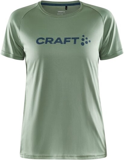 Běžecké tričko CRAFT CORE Unify Logo - zelené XL