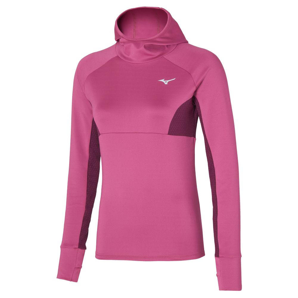 Běžecká mikina Mizuno Warmalite Hooded LS J2GC270585 XS