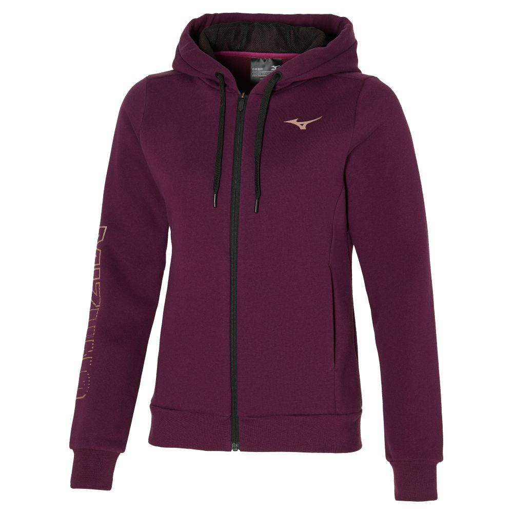 Běžecká bunda Mizuno Sweat Jacket K2GC270181 S