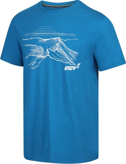 Běžecké tričko Inov-8 GRAPHIC TEE "HELVELLYN" M XS