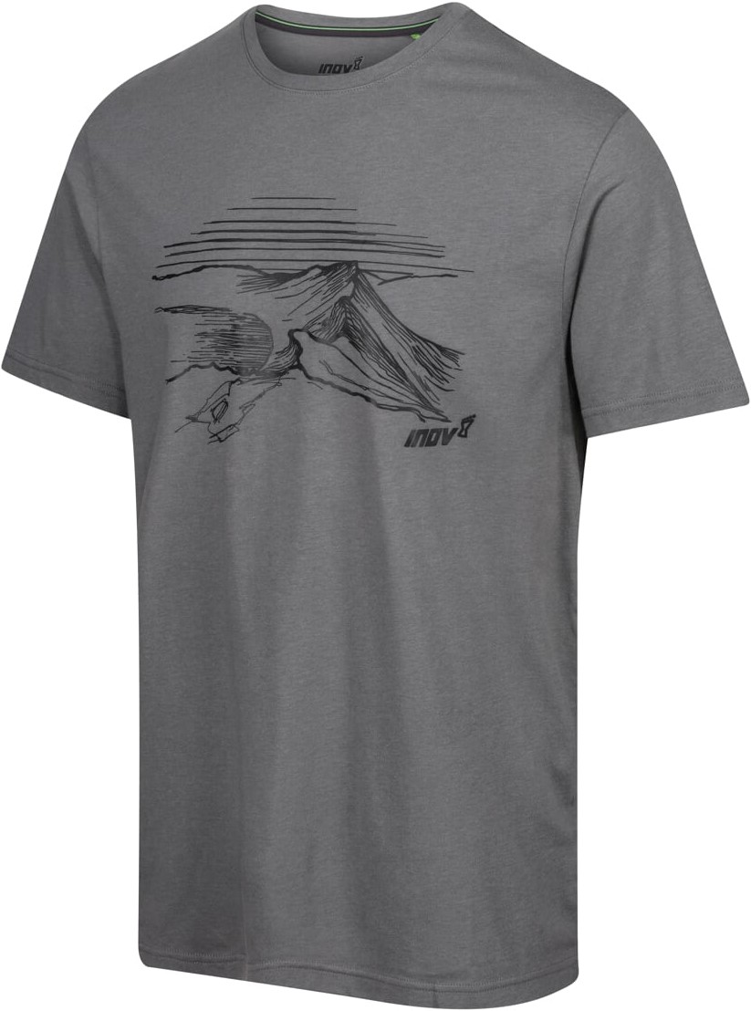 Běžecké tričko Inov-8 GRAPHIC TEE "HELVELLYN" M XS