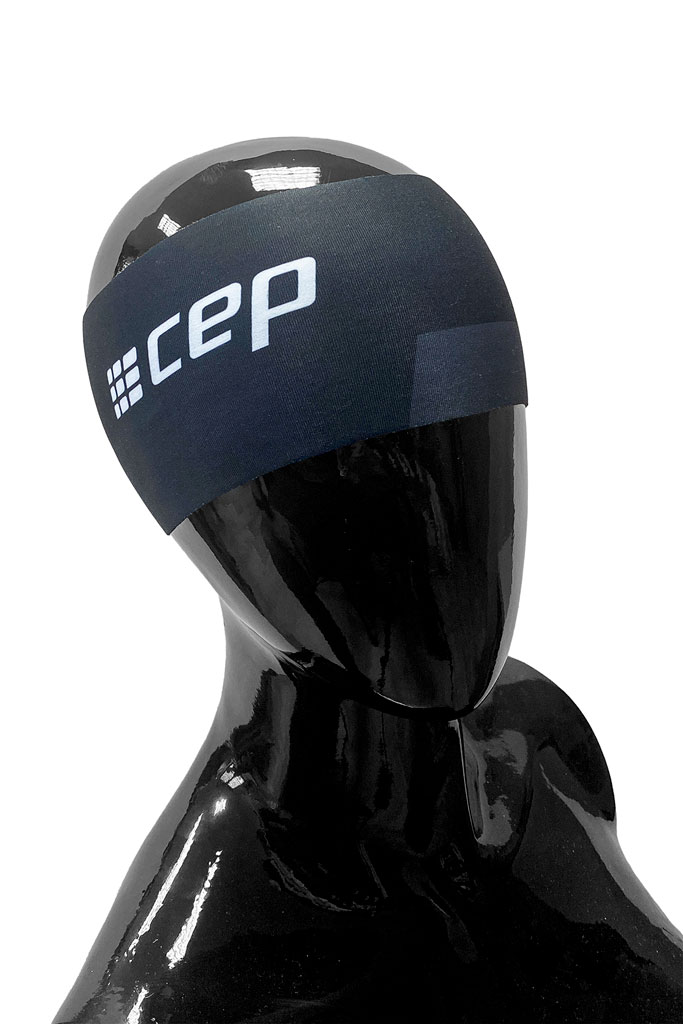 CEP běžecká čelenka 4.0 - black L-XL (obvod hlavy 57 – 63 cm)